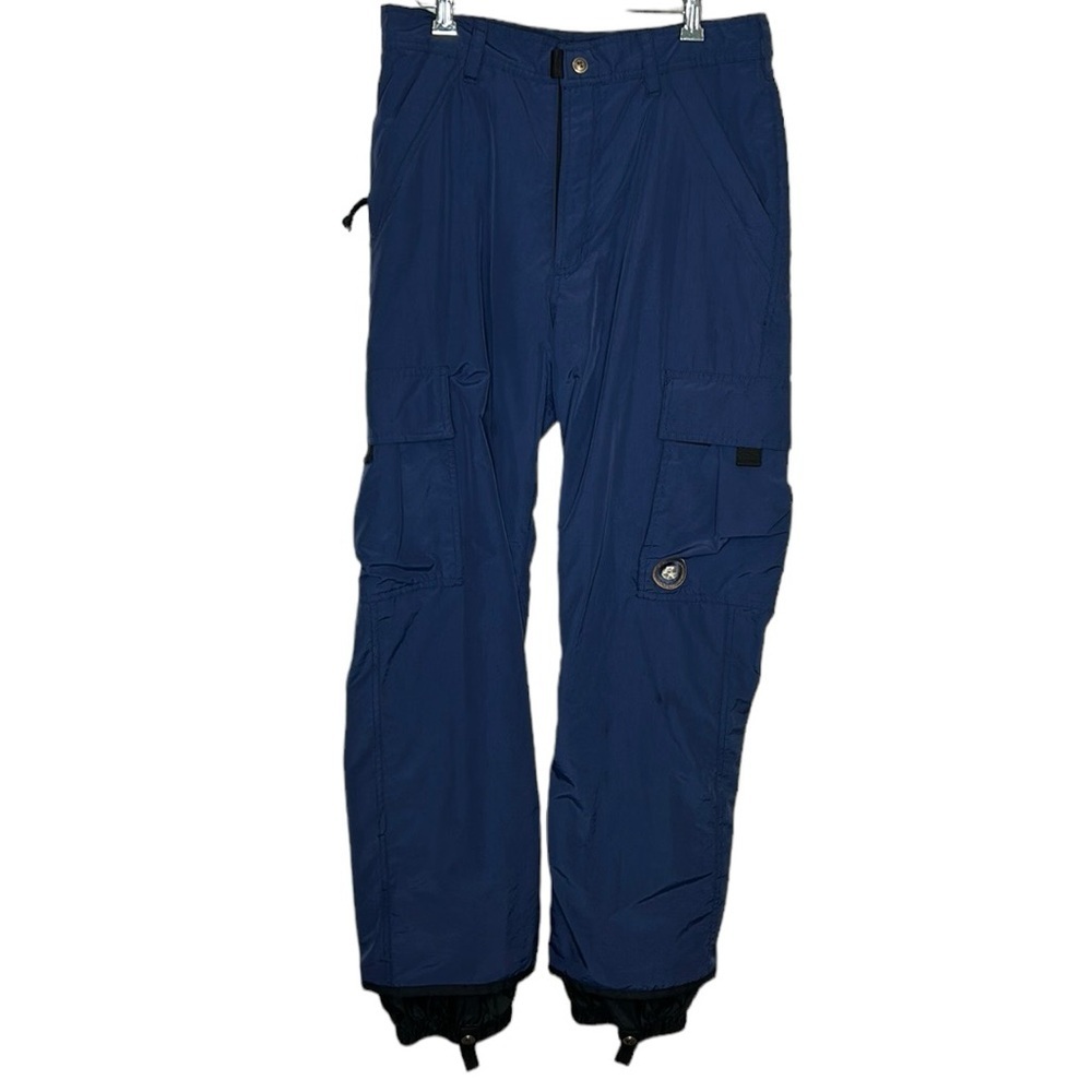 Pirate Snow/Ski Pants Men's Medium Navy Blue Snowboarding Gorpcore‎ Winter